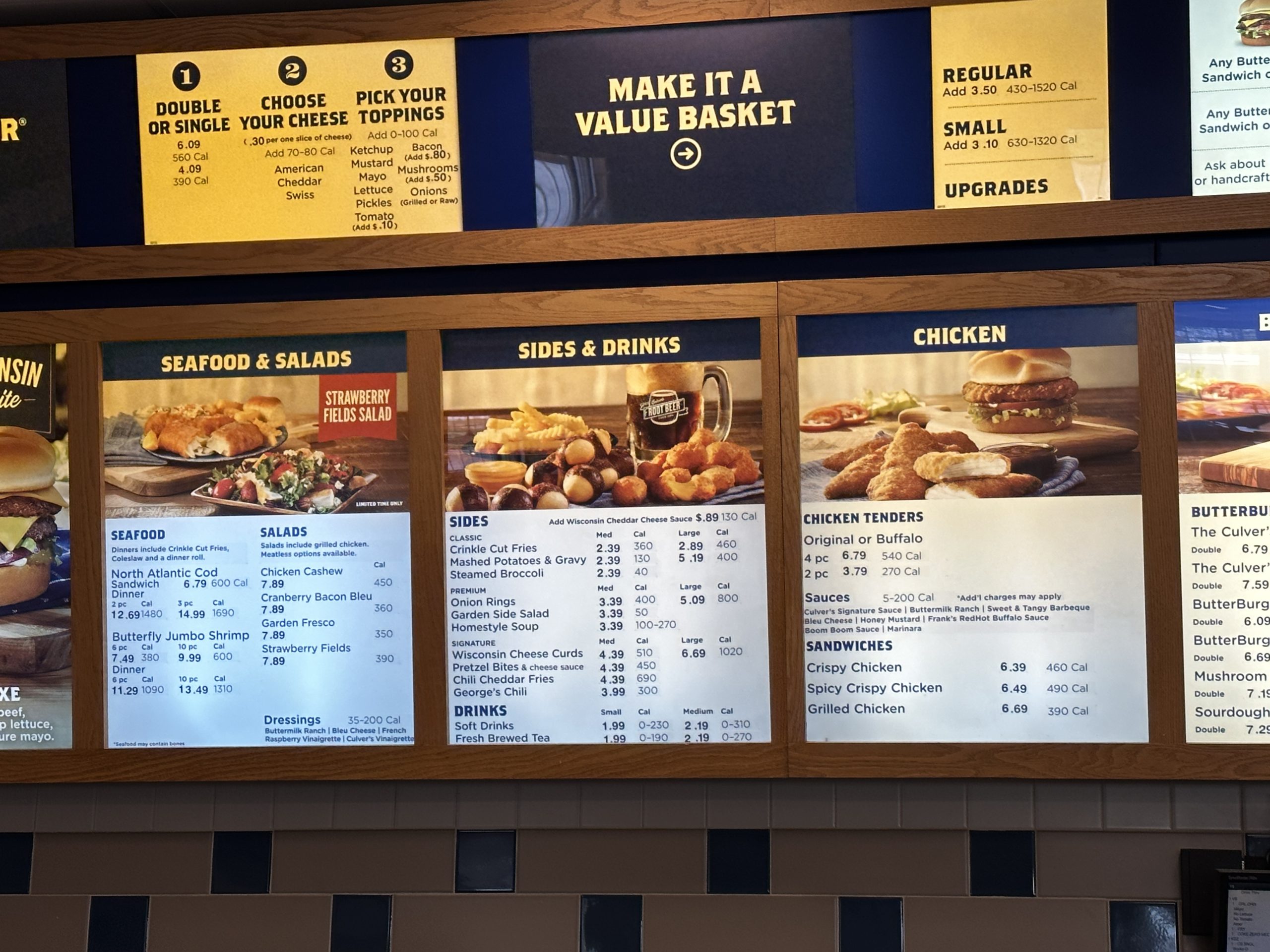 Culvers Wichita Menu With Prices